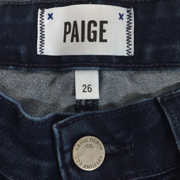 Paige Verdugo Ankle Jeans Dream Catcher Sz 26 - Picture 9 of 12